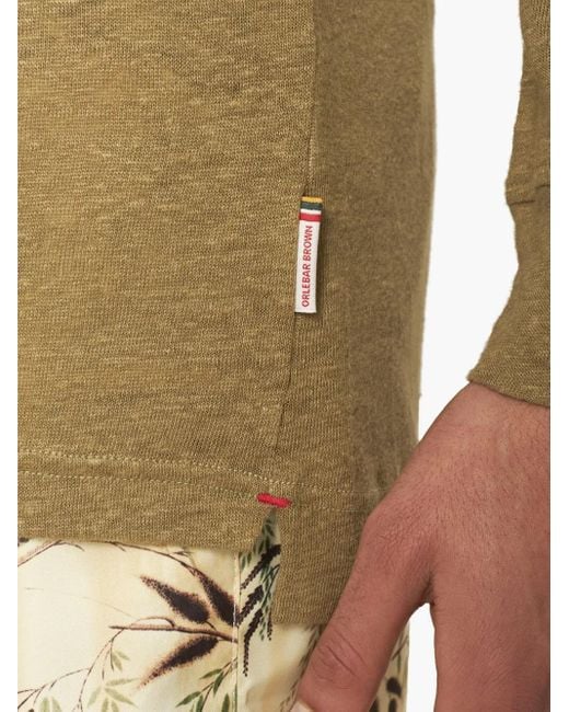 メンズ Orlebar Brown Felix ポロシャツ Green