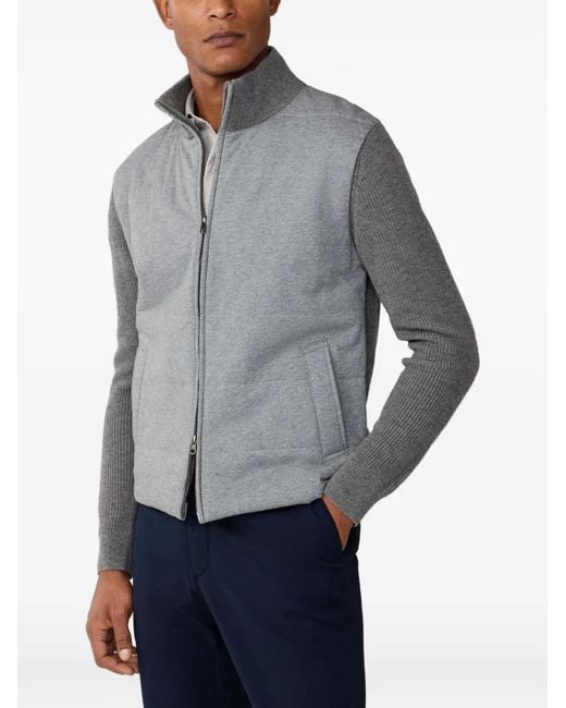 Cárdigan De Canalé Hackett de hombre de color Gray
