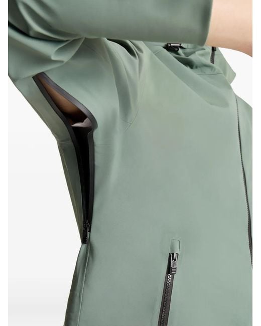 Fusalp Green Hooded Zip Jacket for men