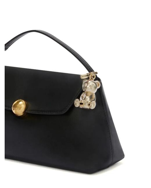 Furla Metallic Bear-Shaped Keyring
