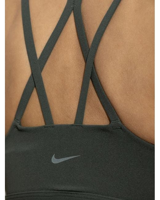 Nike Black Criss-Cross Strap Sports Bra