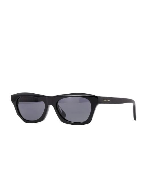 Givenchy Black Rectangle-Frame Sunglasses