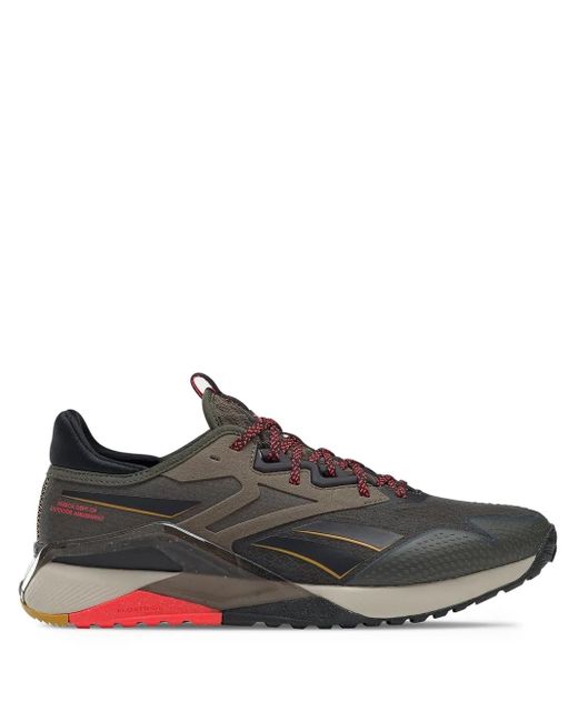 メンズ Reebok Nano X2 Tr Adventure "black/green" スニーカー Brown