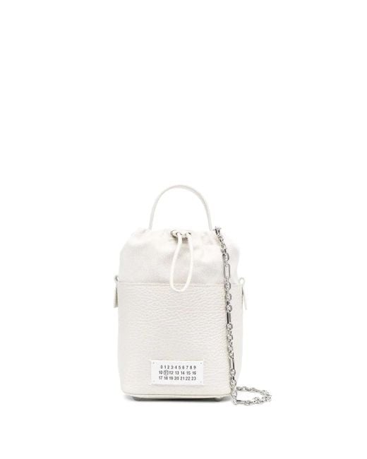 Maison Margiela White Small 5Ac Tote Bag