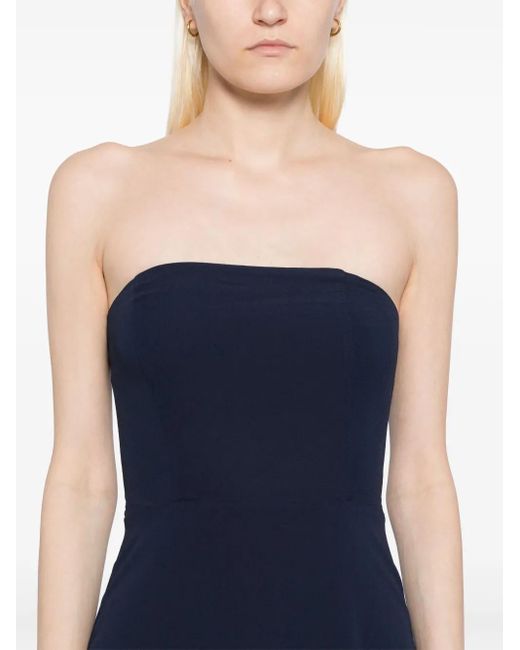 Reformation Blue Arta Kleid