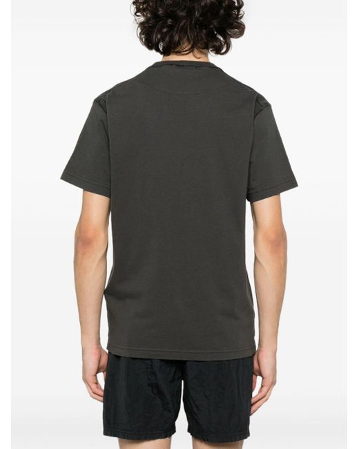 Stone Island Black T-shirt Clothing for men