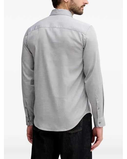 Sisley Gray Buttoned Shirt for men