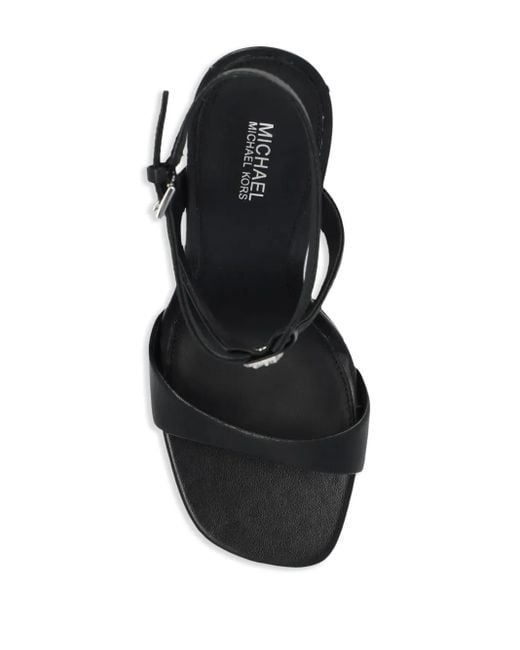 MICHAEL Michael Kors Black ‘Amara’ Heeled Sandals