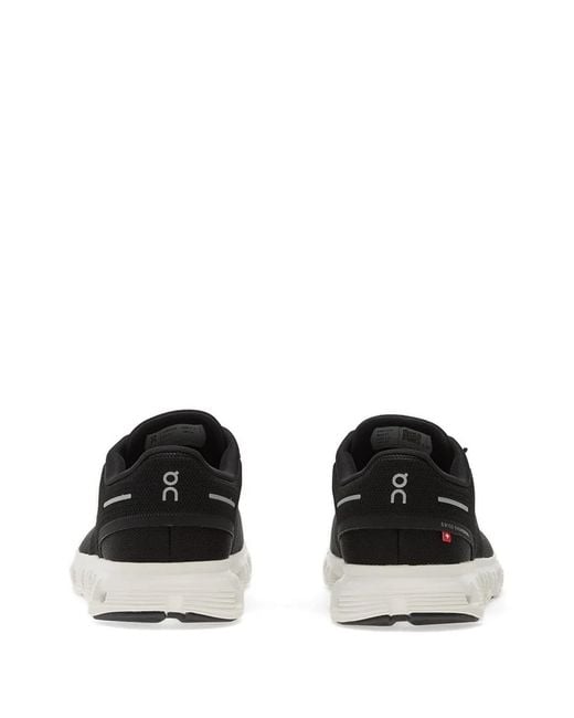 On Shoes Black Cloud 6 Wide Sneakers for men