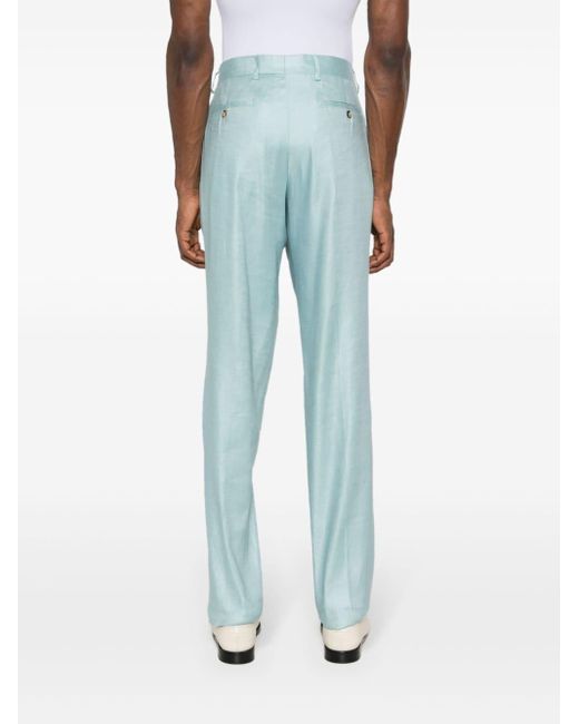 Lardini Blue Slim-fit Tailored Trousers for men
