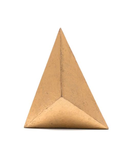 Monies White Triangle-Shape Ring