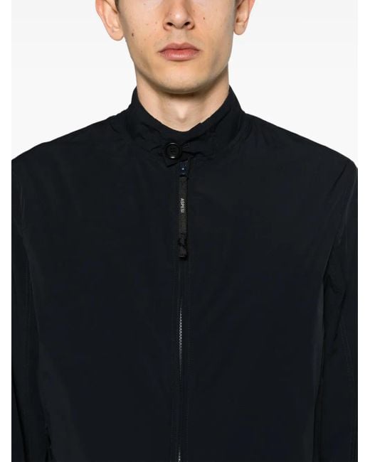 Aspesi Blue Zip-Up Lightweight Jacket for men