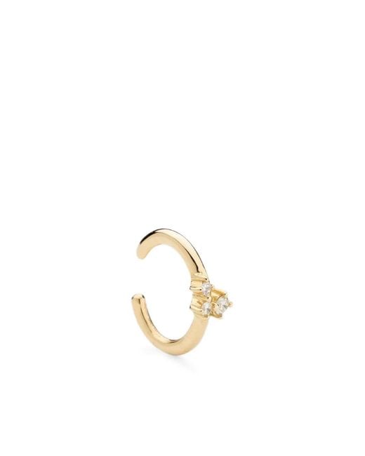 We by WHITEbIRD Metallic 18K Aurore Diamond Earcuff
