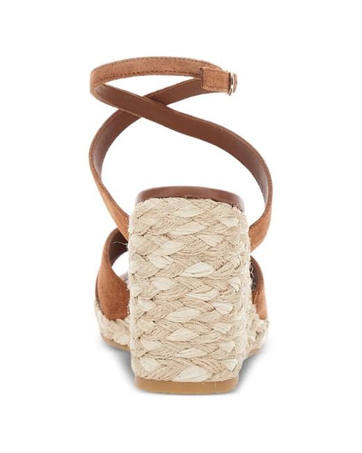 Stuart Weitzman Natural Alyssa Wedge Sandals