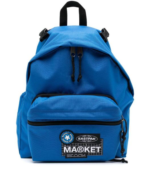 Eastpak X Market Basketballpack Rugzak Met Logopatch in het Blue voor heren