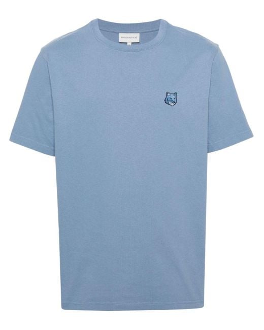 Camiseta Chillax Fox Maison Kitsuné de hombre de color Blue