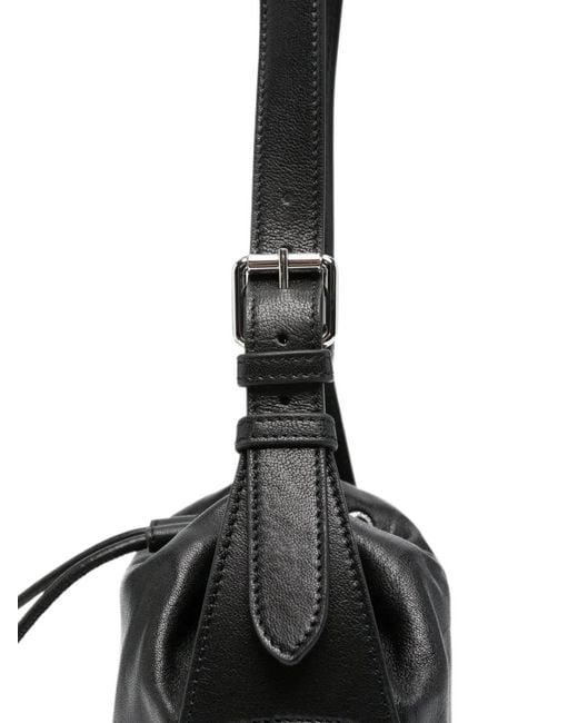 Vivienne Westwood Black Stacey Leather Bucket Bag