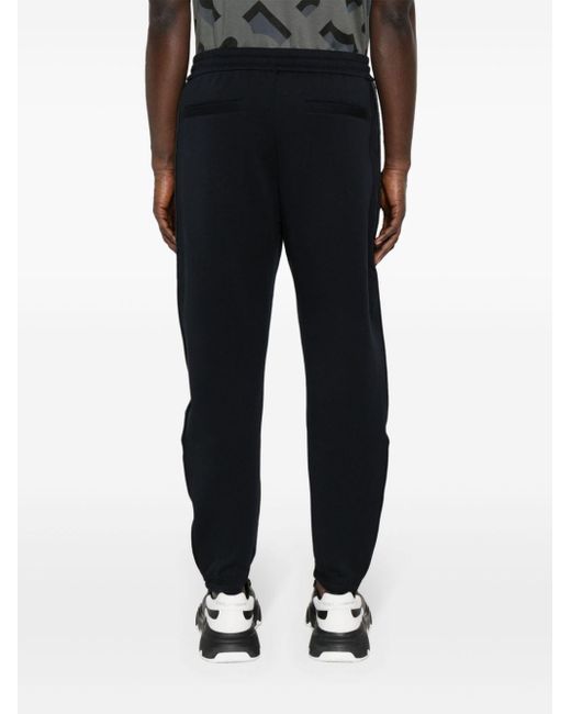 Pantalones de chándal ajustados Emporio Armani de hombre de color Black