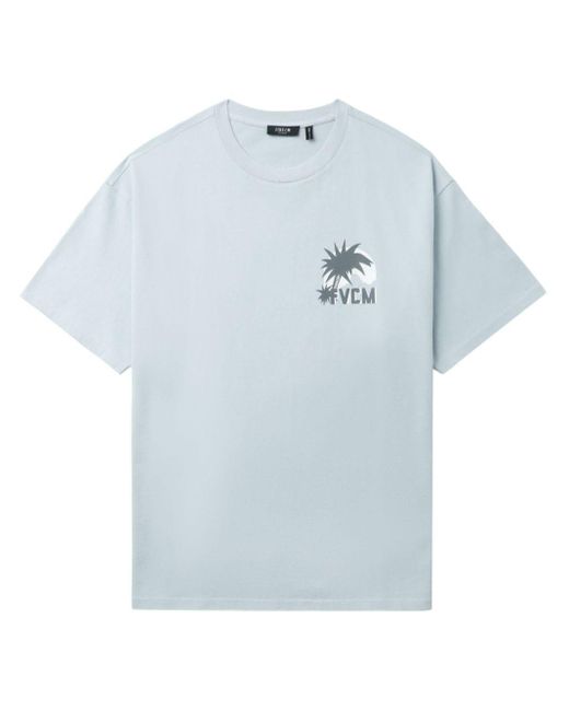 T-shirt con stampa grafica di FIVE CM in Blue da Uomo