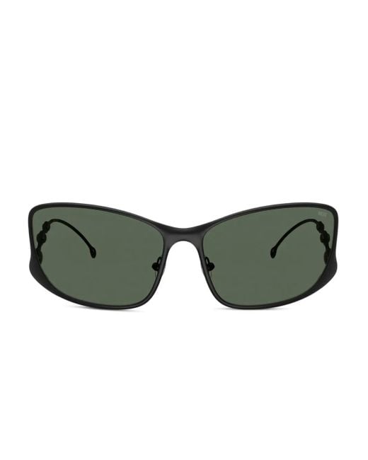 DIESEL オーバーサイズフレーム サングラス Green