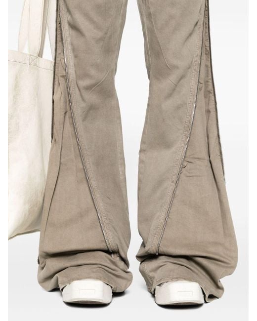 Rick Owens Bootcut Jeans in het Natural voor heren