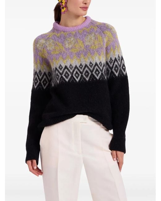 LaDoubleJ Black Slope Sweater