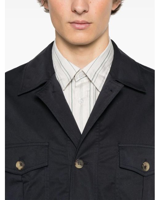 Giacca-Camicia di Alessandro Gherardi in Blue da Uomo