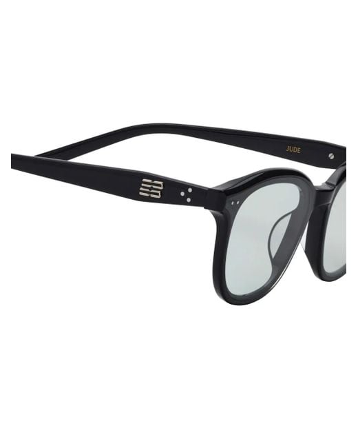 Gentle Monster Black Jude 01 Square-Frame Sunglasses