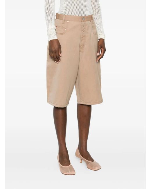6397 Natural Five-Pocket Shorts
