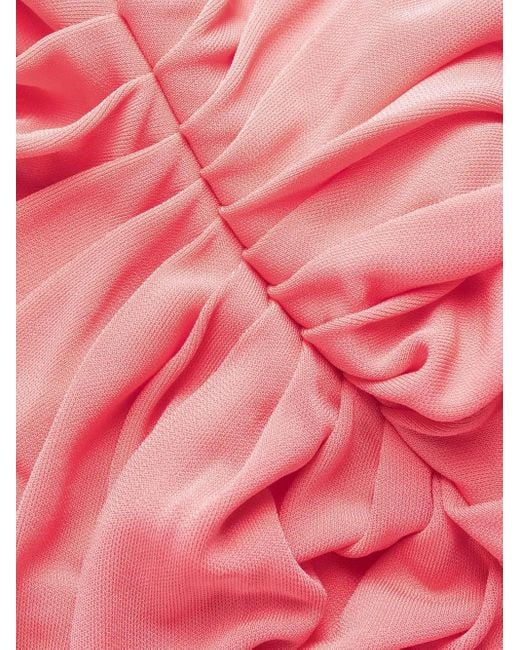 DSquared² ディースクエアード ワンショルダー ミニドレス Pink