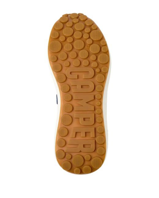 Camper Blue Pelotas Athens Round-Toe Lace-Up Sneakers for men