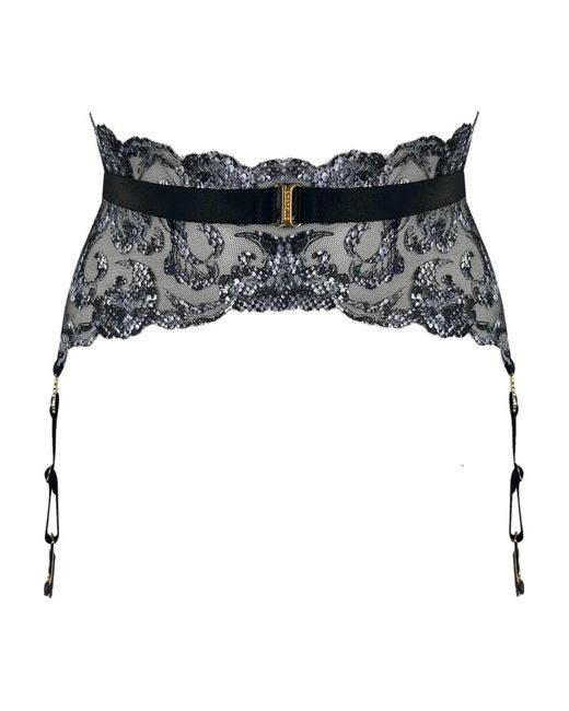 Bordelle Black Siren Lace Suspender