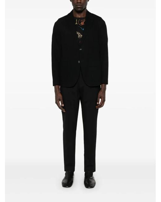 Circolo 1901 Black Knitted Blazer for men