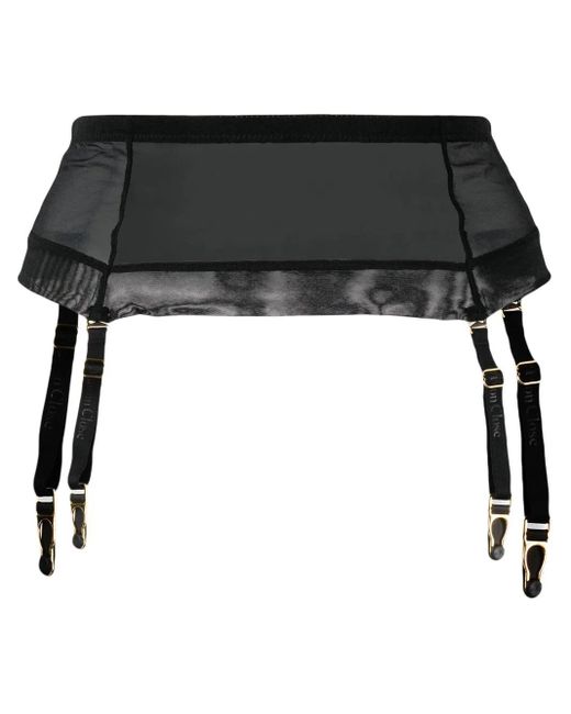 Maison Close Black Corps À Corps Garter Belt