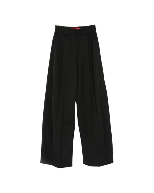 Thelatest White E-Billie Pleated Tailored Trousers