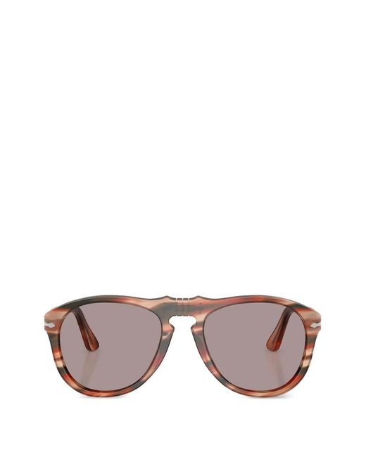 Persol Pink Striped Sunglasses for men