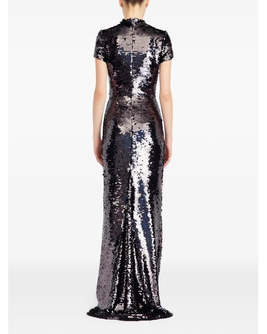 16Arlington White Otis Sequin Maxi Dress