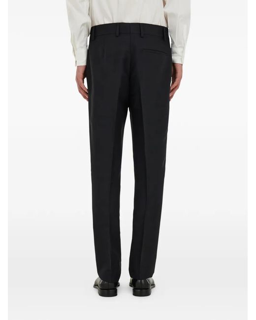 Ferragamo Black Tailored Trouser for men