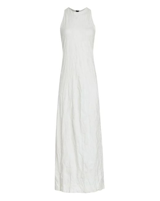 Osklen White Klassisches Maxikleid