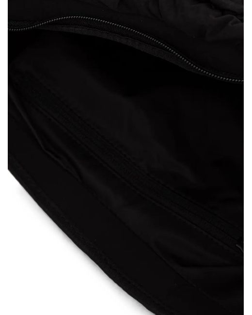Côte&Ciel Black Ruched Tote Bag