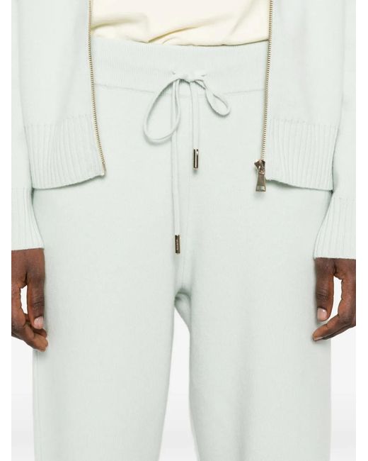 Moncler White Cropped Sweatpants
