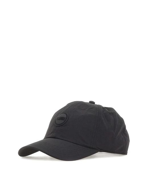 Colmar Black Logo-Patch Touch-Strap Baseball Cap