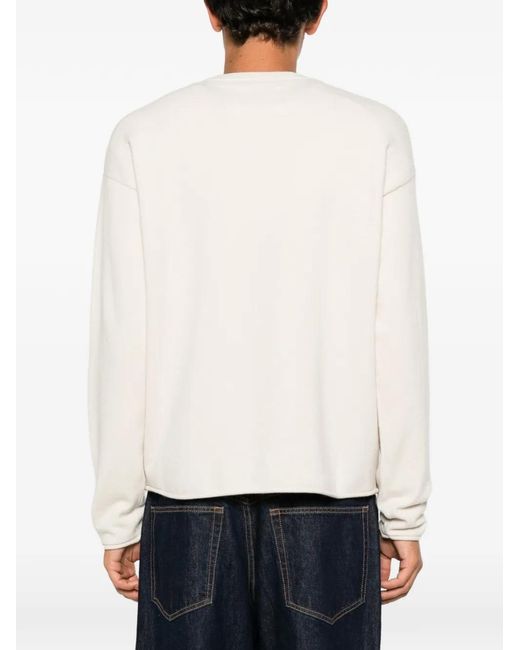Extreme Cashmere White Nº 493 Paolo Crew-Neck Sweater