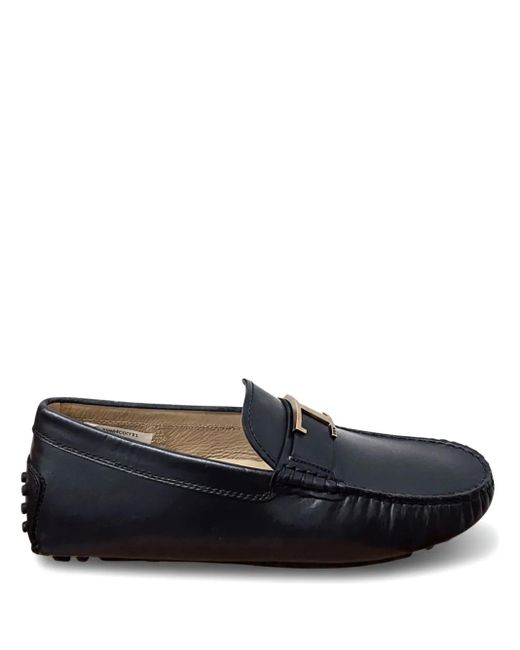 Tod's Blue T-Buckle Loafers for men