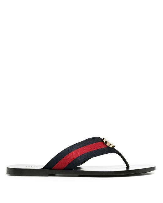 Gucci Kika Thong Sandals in Blue for Men | Lyst