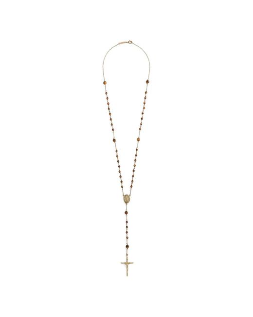 Dolce & Gabbana White Maxi Necklace for men