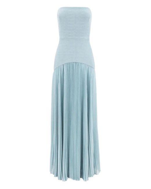 Alexis Blue Sunniva Pleated Dress