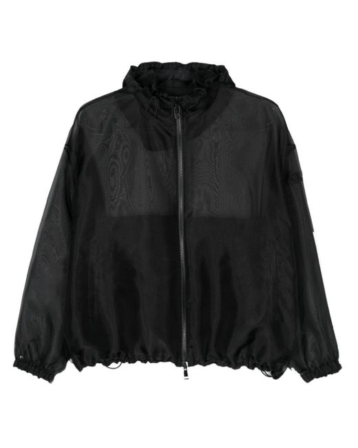 Moncler Black Armonide Organza Jacket