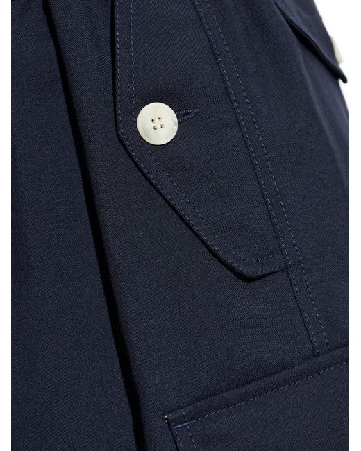 Pantalones Cargo Con Botones Marni de hombre de color Blue