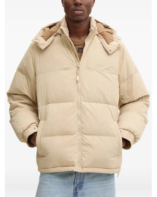 メンズ Levi's Rockridge フーデッド パデッドジャケット Natural